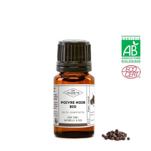 Huile essentielle de poivre noir BIO 5 ml (AB)