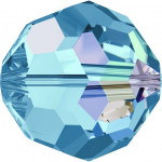 Perle ronde 5000 - 4 mm - Aquamarine Aurore Boreale