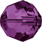 Perle ronde 5000 - 4 mm - Améthyste