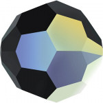 Perle ronde 5000 - 4 mm - Jet Aurore Boreale