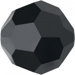 Perle ronde 5000 - 4 mm - Jet Hematite
