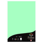 Feuille faire part Pollen 120g 210 x 297mm par 50 - Vert Jade