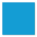 Carte faire part Pollen 210g 160 x 160mm par 25 - Bleu Turquoise