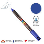 Marqueur PC-1MR calibrée extra-fine - Bleu foncé