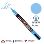 Marqueur PC-3M pointe conique fine - Bleu clair