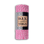 Ficelle bicolore Baker's Twine fuchsia 100 m