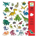 Planche d'autocollants Dinosaures 160 stickers
