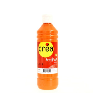 Acrylique enfant 500 ml - Orange