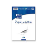 Papier à lettre ligné A4 50F 80 g/m²