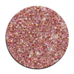 Perles Toho 11/0 inside color effet brillant irisé 3g - 191 Rose
