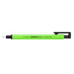 Porte-gomme Mono Zero vert fluo pointe ronde