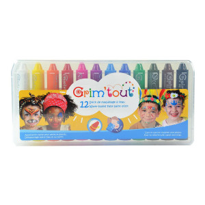 Crayon de maquillage Grimsticks 12 couleurs