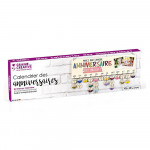 Calendrier perpétuel des Anniversaires 40 x 12 cm