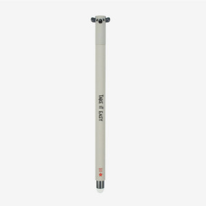 Stylo encre rouge effaçable avec gomme