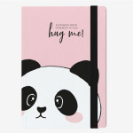 Carnet medium ligné panda
