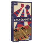 Jeu Backgammon en bois Vintage