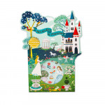 Kit Poster & Stickers repositionnables 21 x 29,7 cm Princesse - Cartesdart